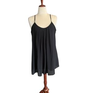 Laksmi Elegant Black Slip Dress Size XXL Evening Party Flowy Casual Curvy Plus